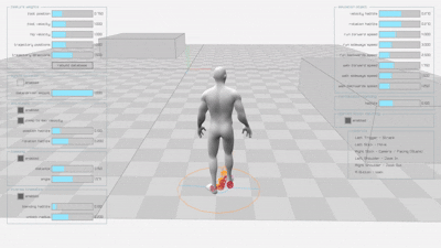 LMM Walking Animation
